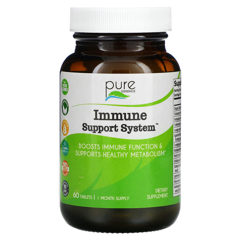 Pure Essence Immune Support System 60 Tablets 659670280214