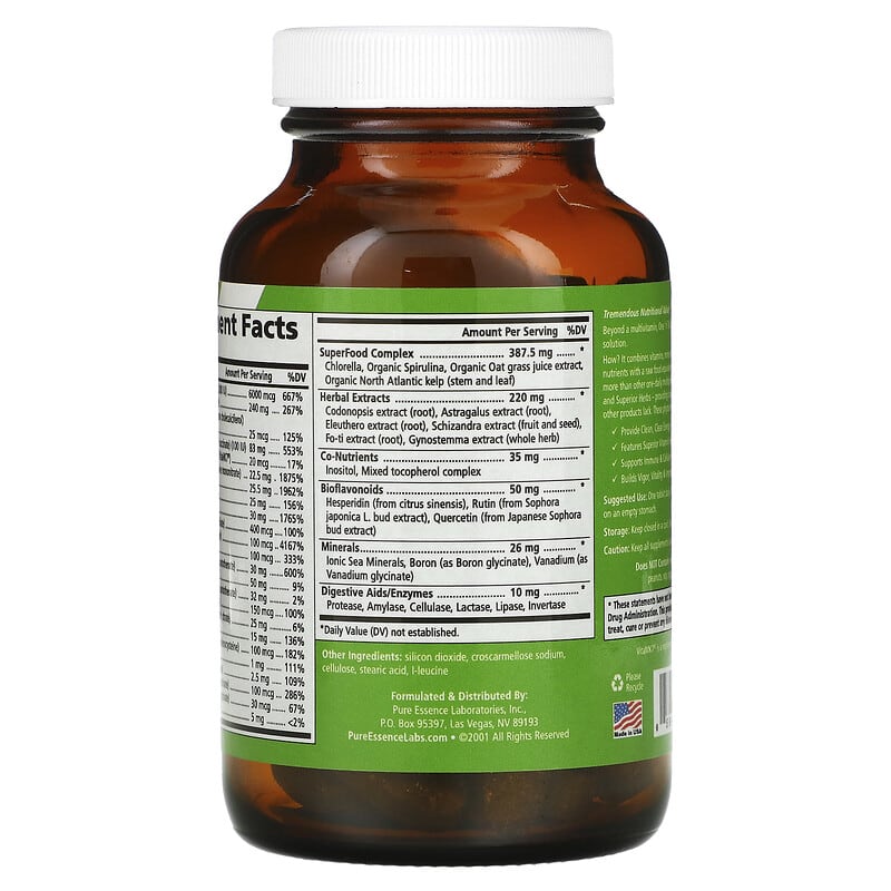 Pure Essence, One 'n' Only, 30 Tablets 659670011030