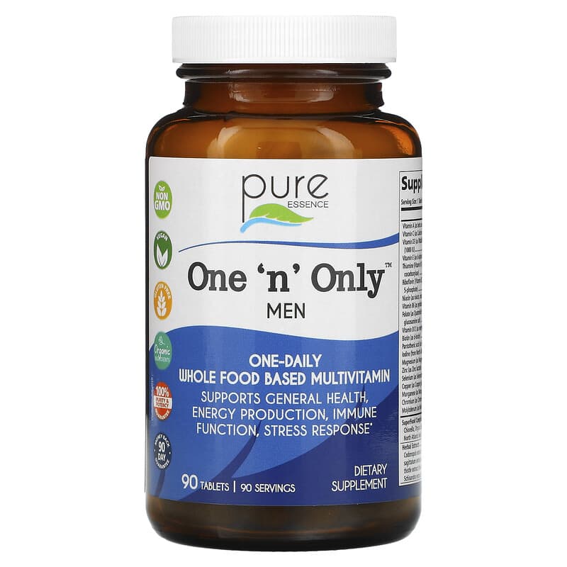 Pure Essence One 'n' Only Men 90 Tablets 659670017056