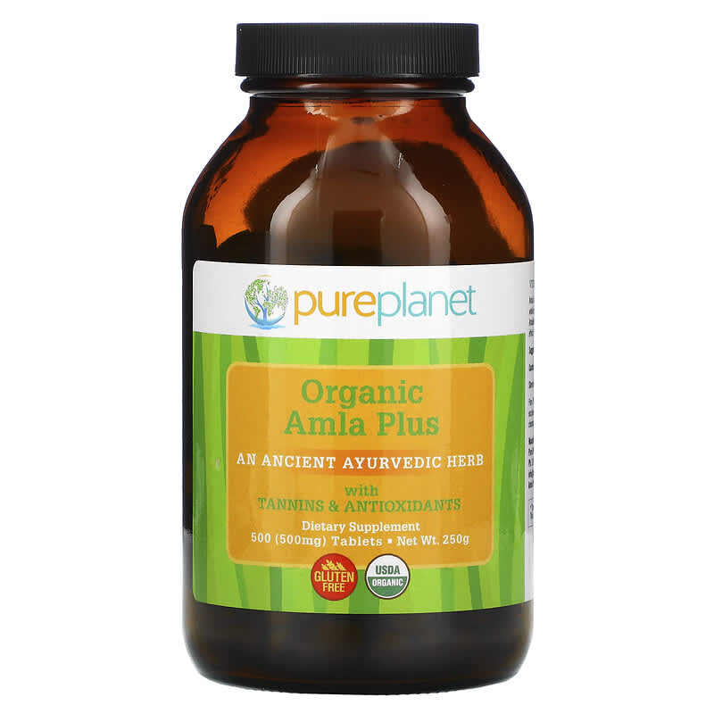Pure Planet Amla Plus 500 mg 500 Tablets 91401864025