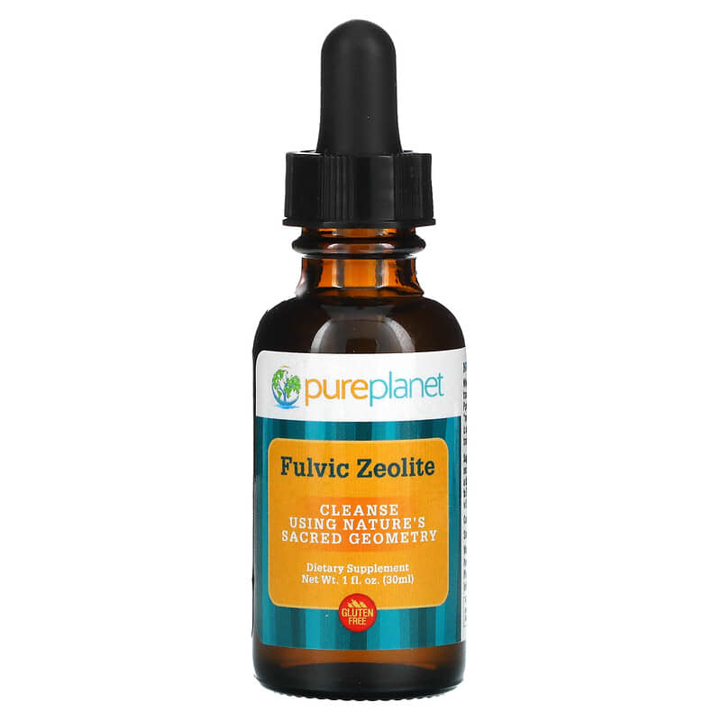 Pure Planet Fulvic Zeolite 1 fl oz (30 ml) 91401600302