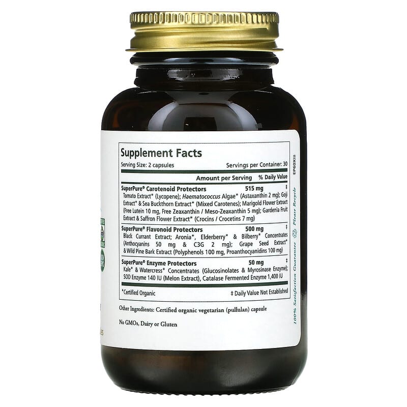 Pure Synergy, Eye Protector, 60 Capsules 852971004279