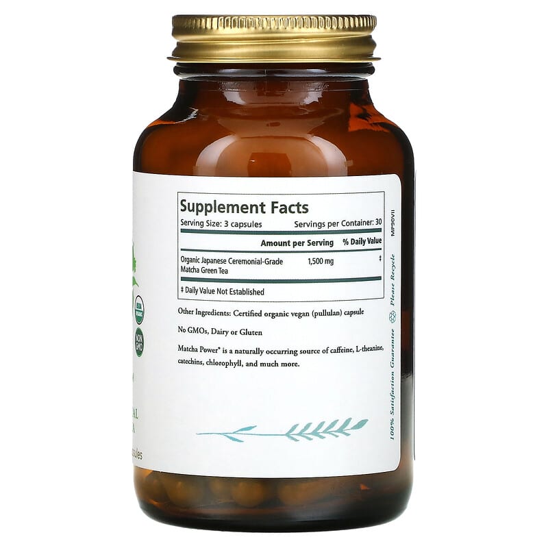 Pure Synergy, Matcha Power, 90 Capsules 852971004286