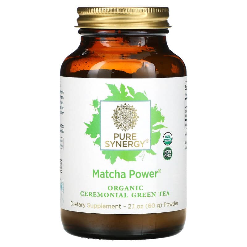 Pure Synergy Matcha Power Powder 2.1 oz (60 g) 852971004330