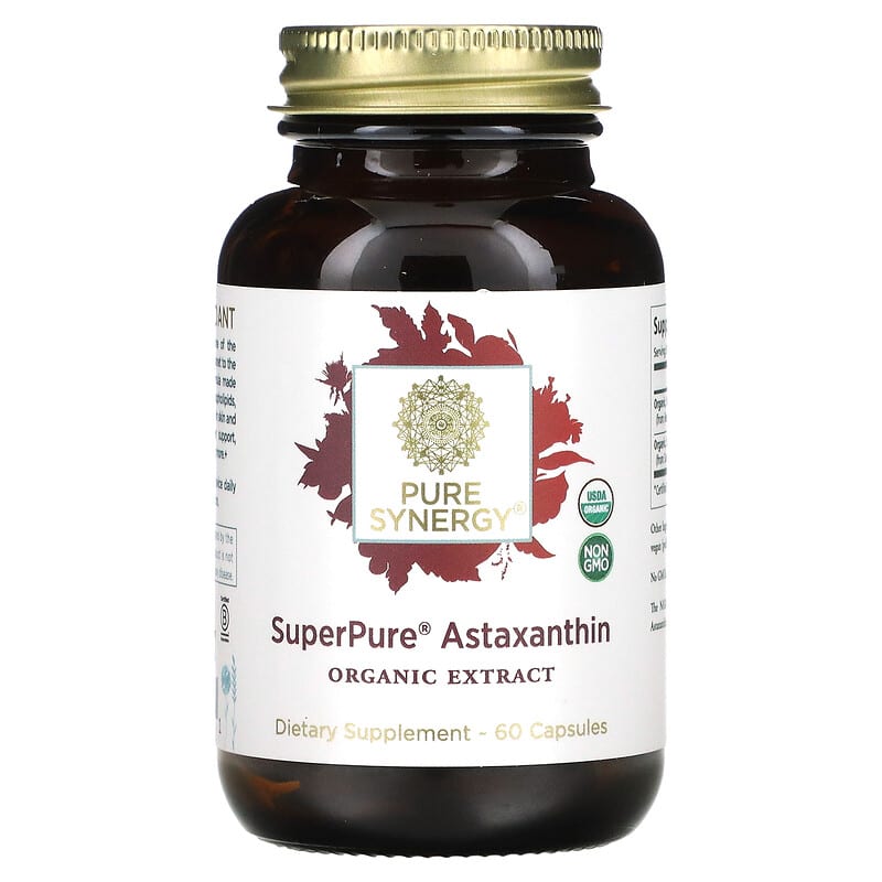 Pure Synergy SuperPure Astaxanthin 60 Capsules 852971004781