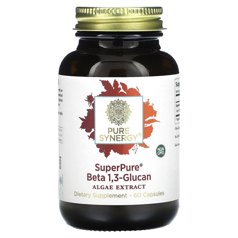 Pure Synergy SuperPure Beta 1,3 Glucan Algae Extract 60 Capsules 852971004682