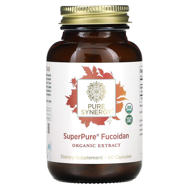 Pure Synergy SuperPure Fucoidan 60 Capsules 852971004866