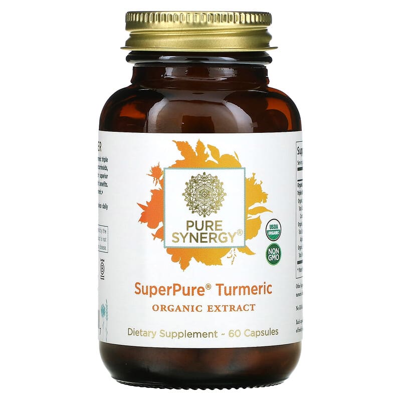 Pure Synergy SuperPure Turmeric 60 Capsules 852971004347