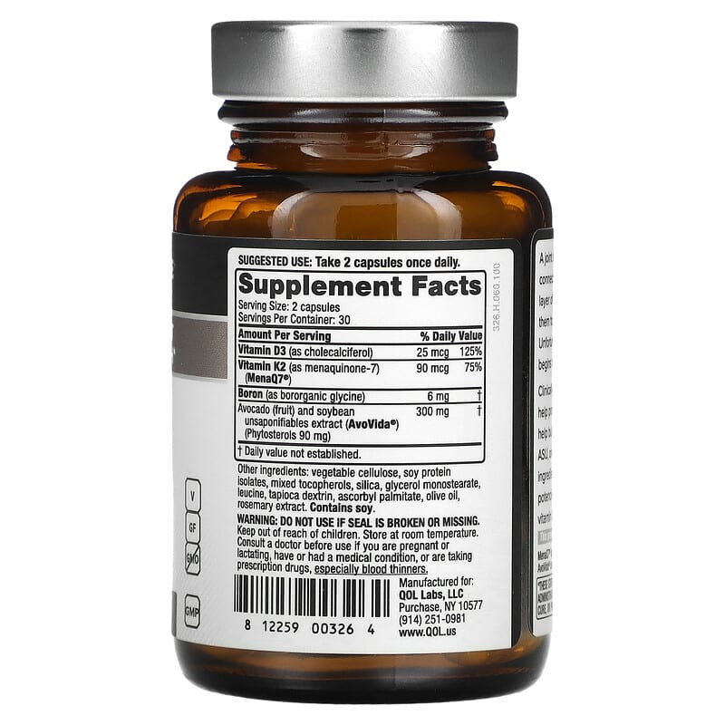 Quality of Life Labs, Cartilast with Avocado Soy Unsaponifiables, 60 Capsules 812259003264