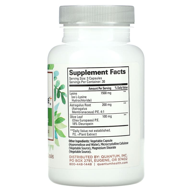 Quantum Health, SuperImmune+, Vegetarian Power Formula, 90 Capsules 46985001120