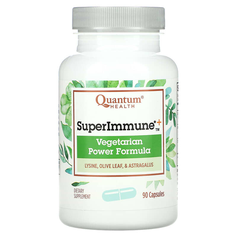 Quantum Health SuperImmune+ Vegetarian Power Formula 90 Capsules 46985001120
