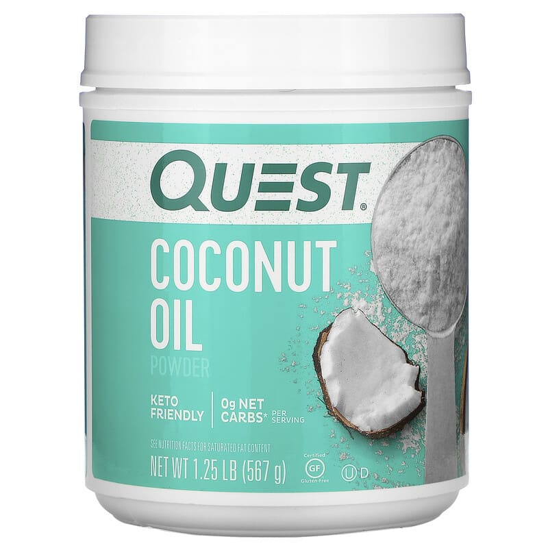 Quest Nutrition Coconut Oil Powder 1.25 lbs (567 g) 888849000876