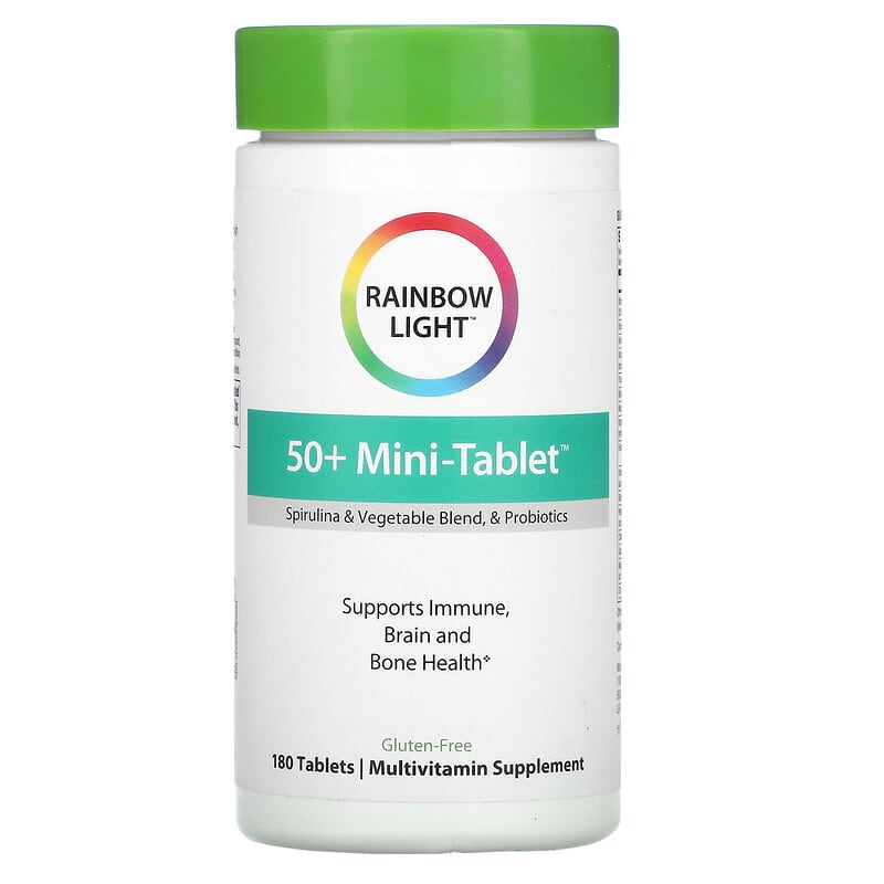 Rainbow Light 50+ Mini-Tablet 180 Tablets 21888113439