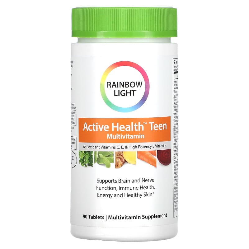 Rainbow Light Active Health Teen 90 Tablets 21888112029