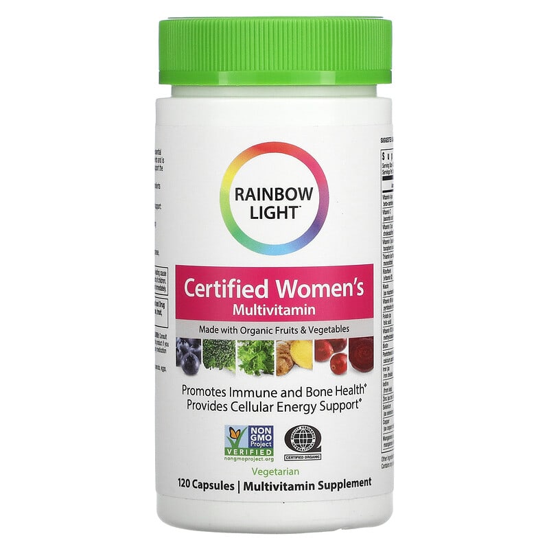 Rainbow Light Certified Women's Multivitamin 120 Capsules 21888800018