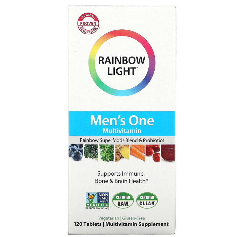 Rainbow Light Men's One Multivitamin 120 Tablets 21888217151