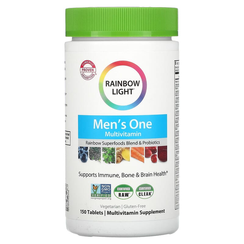 Rainbow Light Men's One Multivitamin 150 Tablets 21888108930