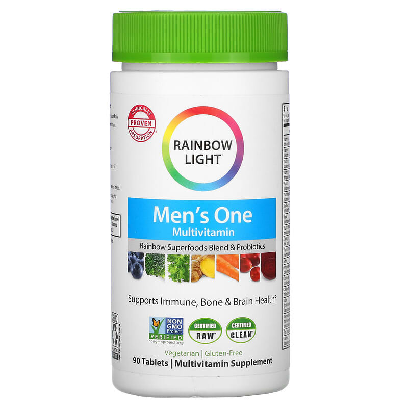 Rainbow Light Men's One Multivitamin 90 Tablets 21888108923