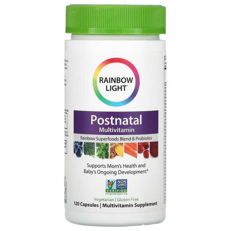 Rainbow Light, Postnatal Multivitamin, 120 Capsules 21888781614