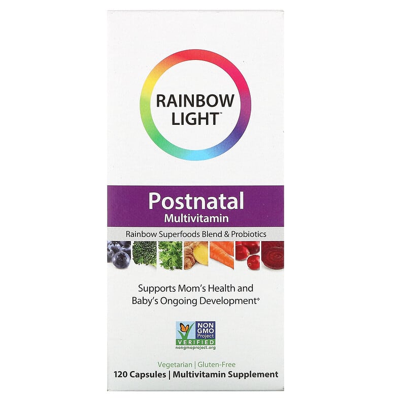 Rainbow Light Postnatal Multivitamin 120 Capsules 21888781614