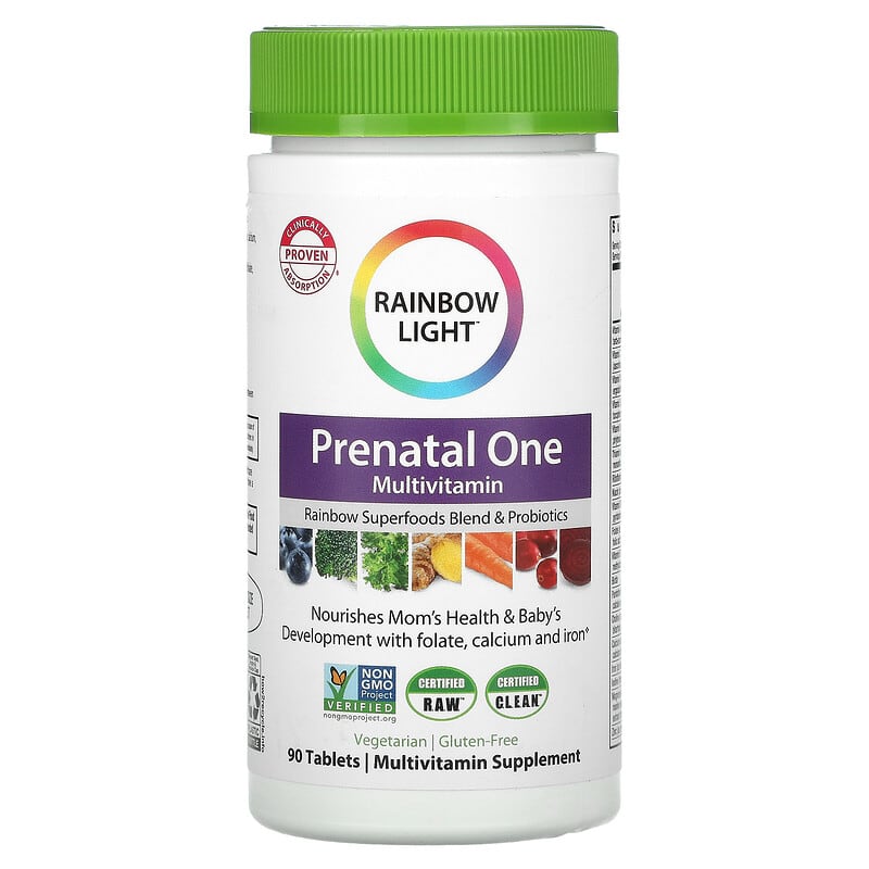 Rainbow Light Prenatal One Multivitamin 90 Tablets 21888109722