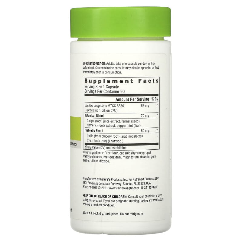 Rainbow Light, ProbioActive, 1 Billion, 90 Capsules 21888351428