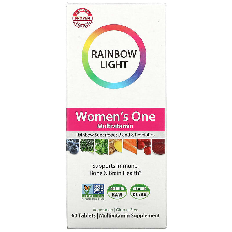 Rainbow Light Women's One Multivitamin 60 Tablets 21888217038