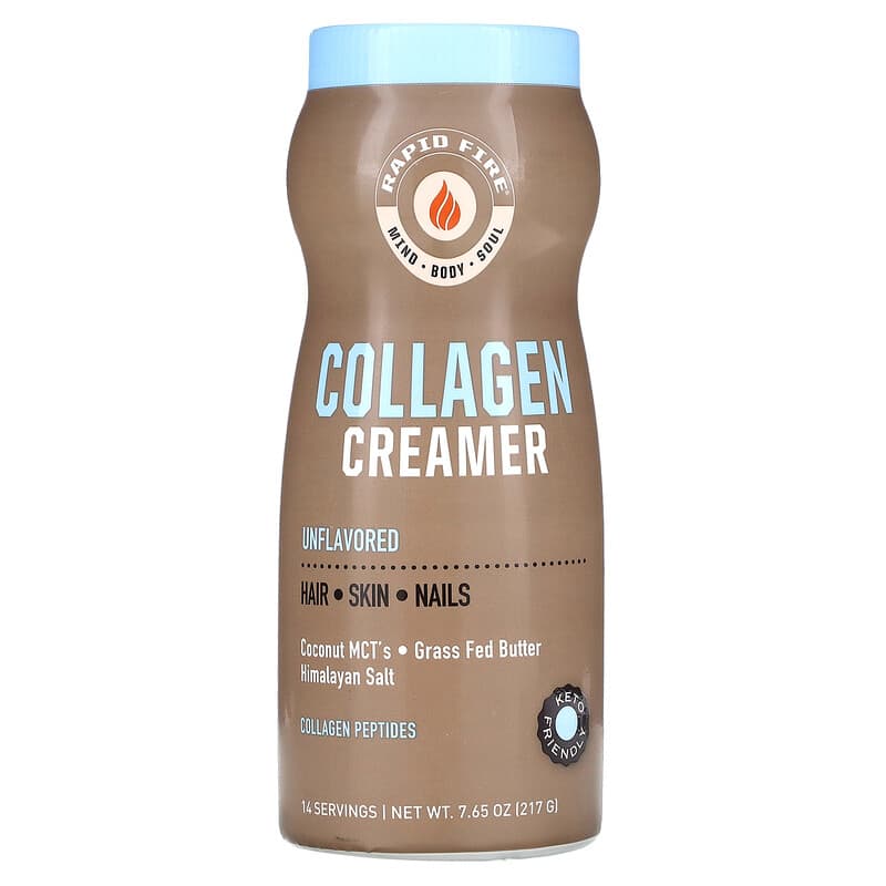 RAPIDFIRE Collagen Creamer Unflavored 7.65 oz (217 g) 35046105976