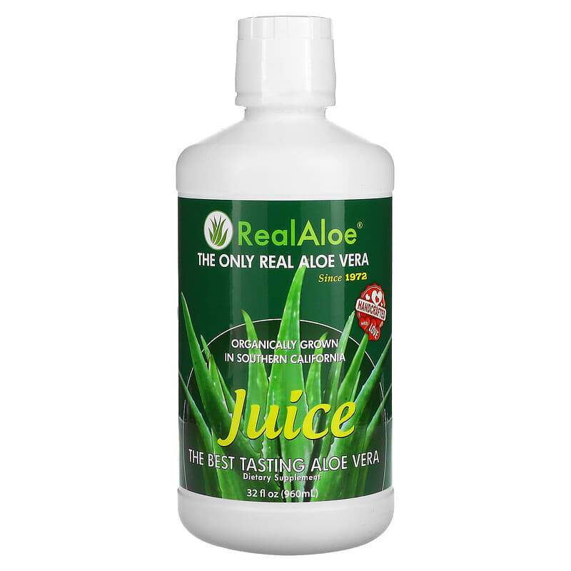 Real Aloe Inc. Aloe Vera Juice 32 fl oz (960 ml) 38435210329