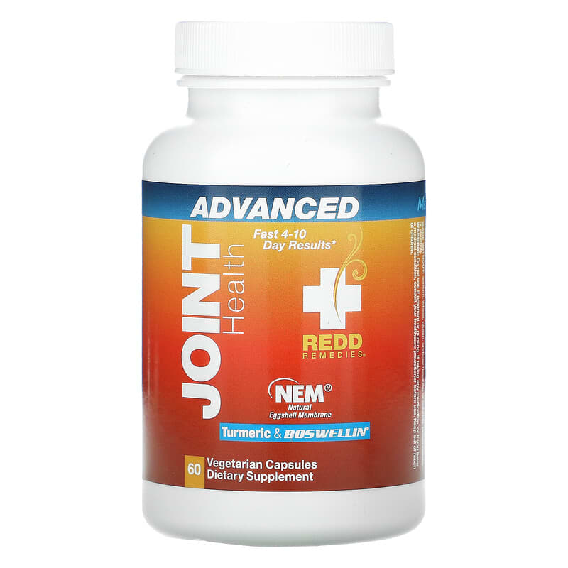 Redd Remedies, Joint Health Advanced, 60 Vegetarian Capsules 881466080344