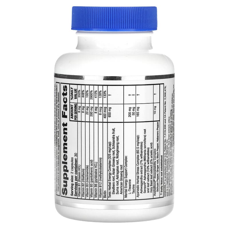 RidgeCrest Herbals, Adrenal, Fatigue Fighter, 60 Vegan Capsules 355724003104