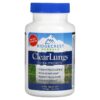 RidgeCrest Herbals ClearLungs Extra Strength 120 Vegan Capsules 355724001568