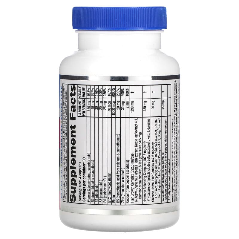 RidgeCrest Herbals, Hair ReVive, 120 Capsules 355724003050