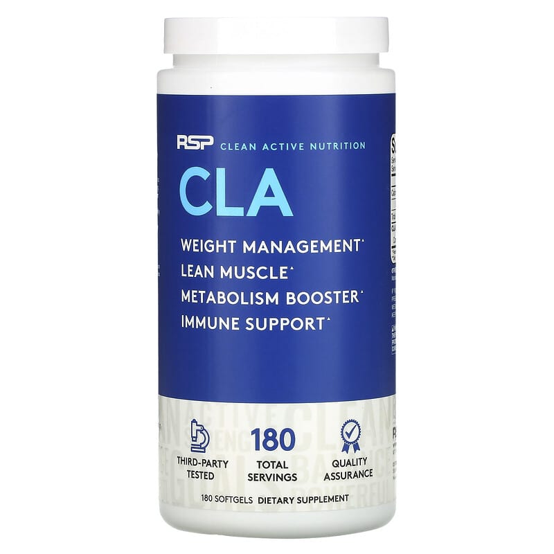RSP Nutrition CLA Weight Management 180 Softgels 852113002934