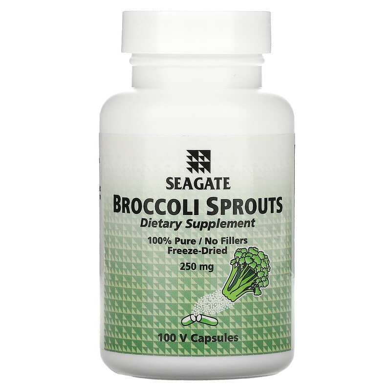 Seagate Broccoli Sprouts 250 mg 100 V Capsules 19277000354