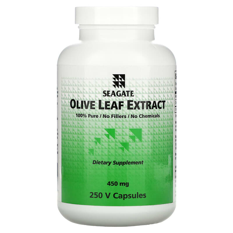 Seagate Olive Leaf Extract 450 mg 250 V Capsules 19277000521