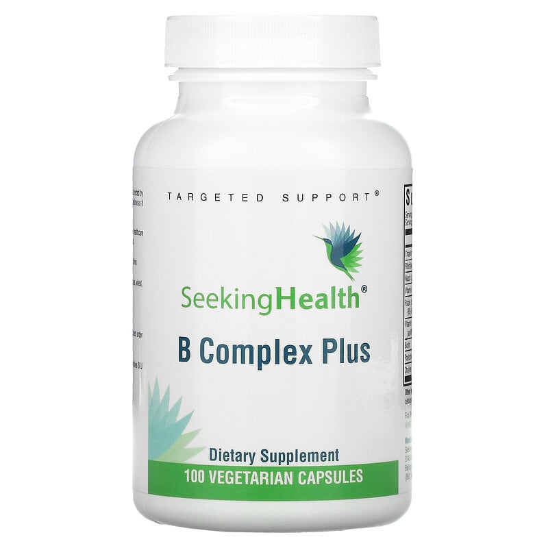 Seeking Health B Complex Plus 100 Vegetarian Capsules 810007520162