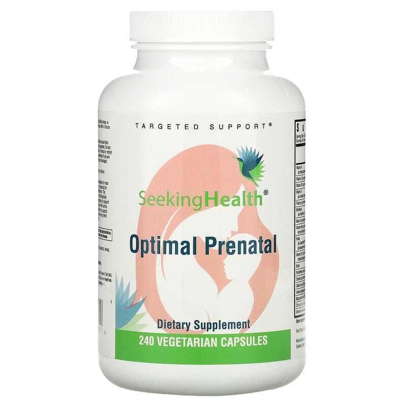 Seeking Health Optimal Prenatal 240 Vegetarian Capsules 810007520810