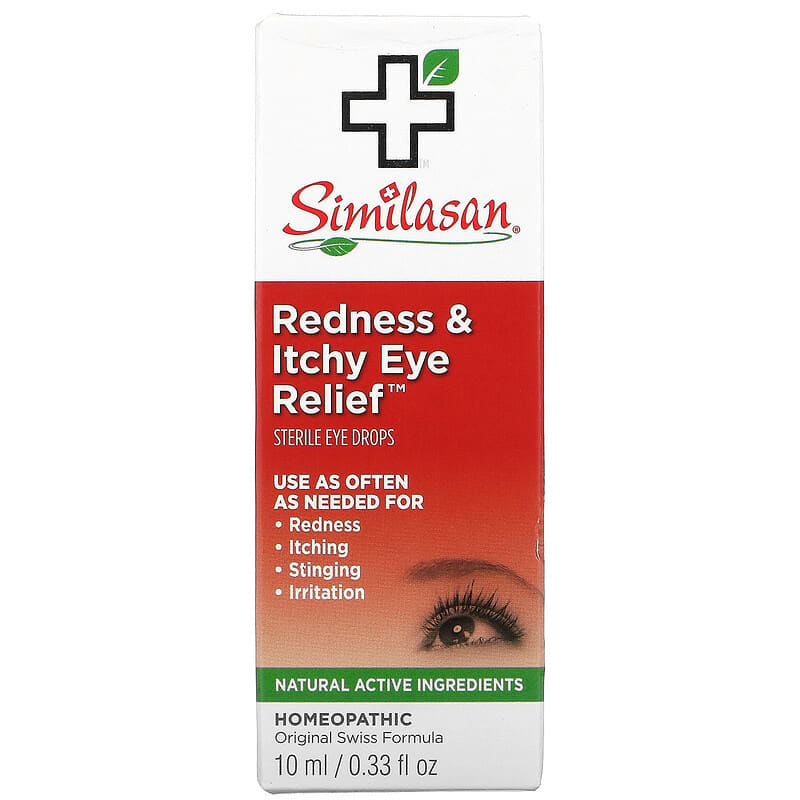 Similasan Redness & Itchy Eye Relief 0.33 fl oz (10 ml) 94841300634