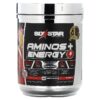 Six Star Elite Series Aminos + Energy Fruit Punch 7.29 oz (207 g) 631656711554