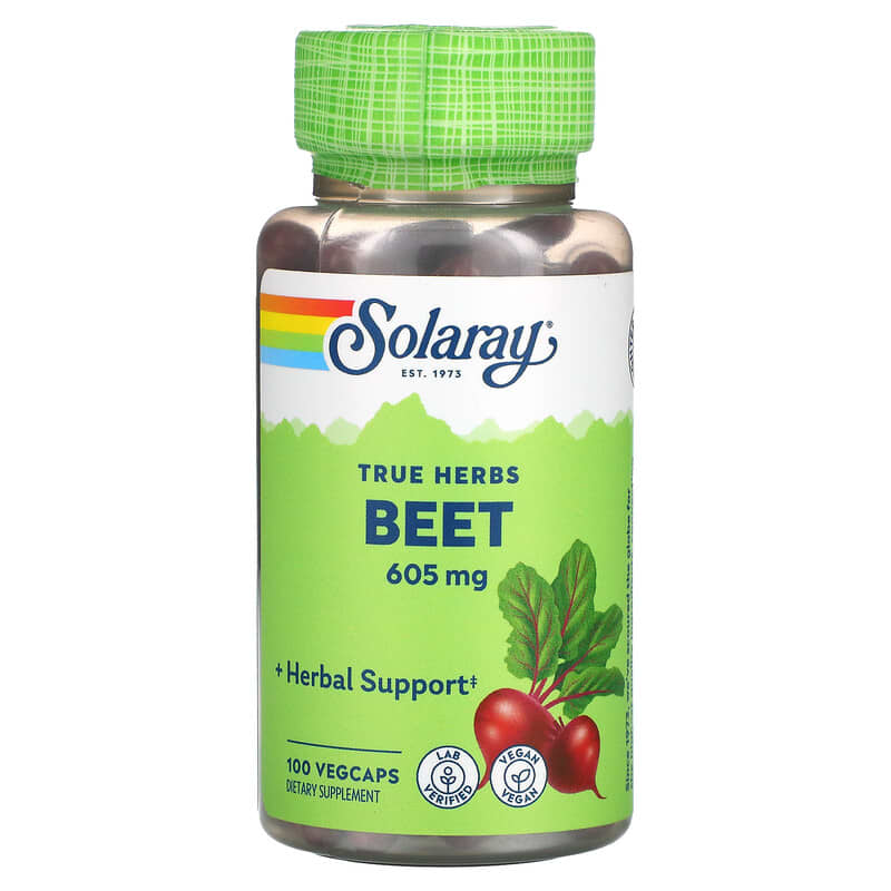 Solaray Beet 605 mg 100 VegCaps 76280001600