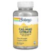 Solaray Cal-Mag Citrate 2:1 Ratio 180 Capsules 76280648843