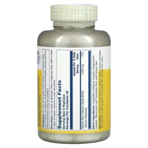 Solaray, Calcium Citrate, 250 mg, 120 VegCaps 76280045857