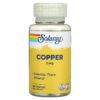 Solaray Copper 2 mg 100 VegCaps 76280459319
