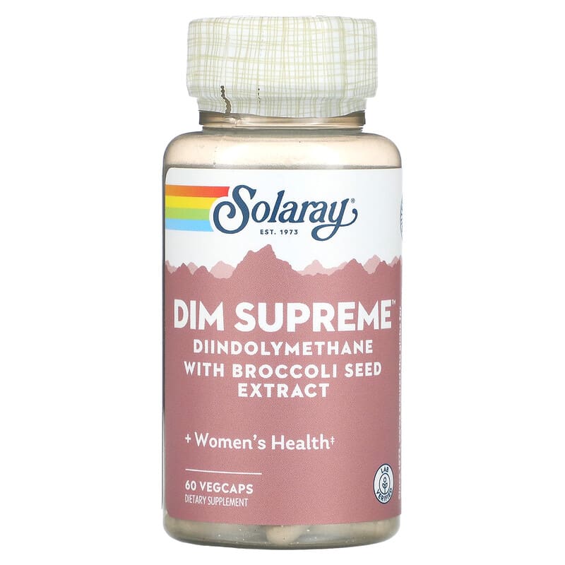Solaray DIM Supreme 60 VegCaps 76280381696
