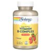 Solaray High Potency Vitamin B-Complex Chewable Natural Strawberry 50 Tablets 76280042658