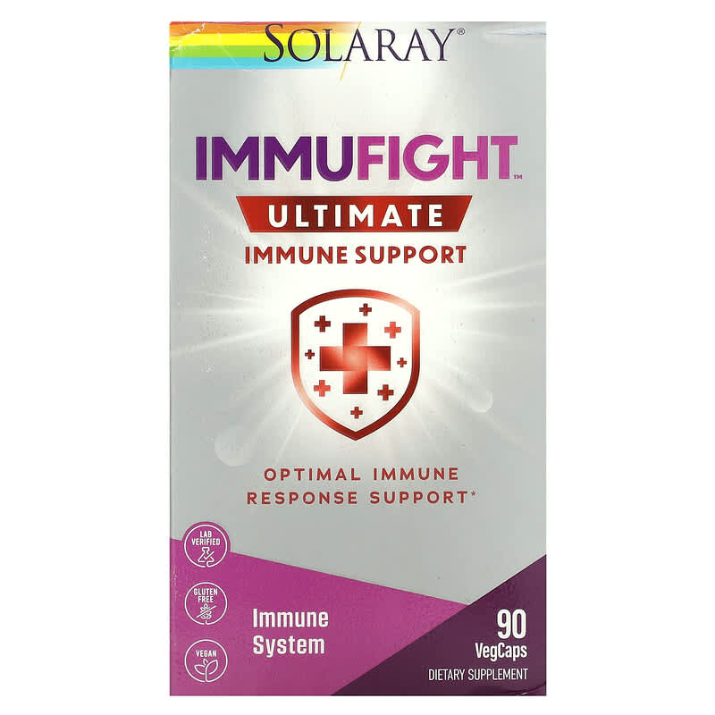 Solaray ImmuFight Ultimate Immune Support 90 VegCaps 76280254921
