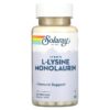 Solaray L-Lysine Monolaurin 1:1 Ratio 60 VegCaps 76280352818