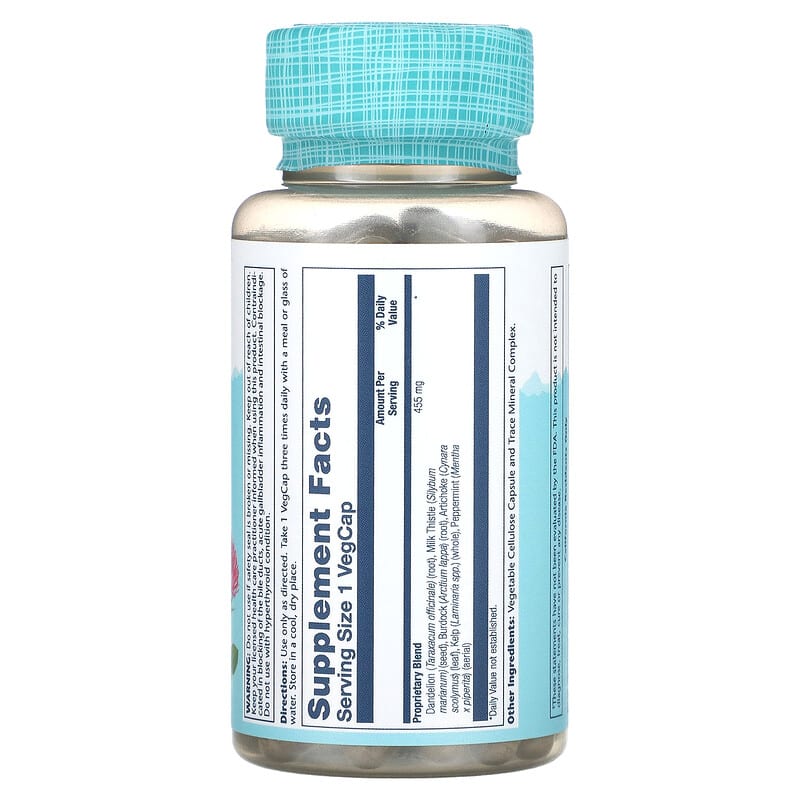 Solaray, Liver Blend SP-13, 100 VegCaps 76280021301