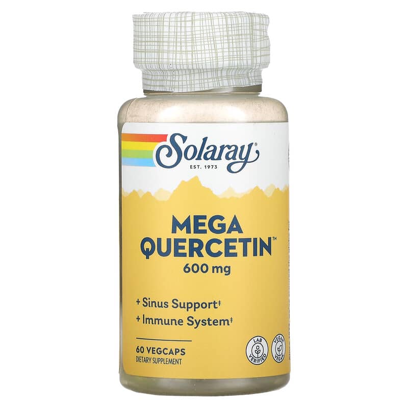Solaray Mega Quercetin 600 mg 60 VegCaps 76280446869